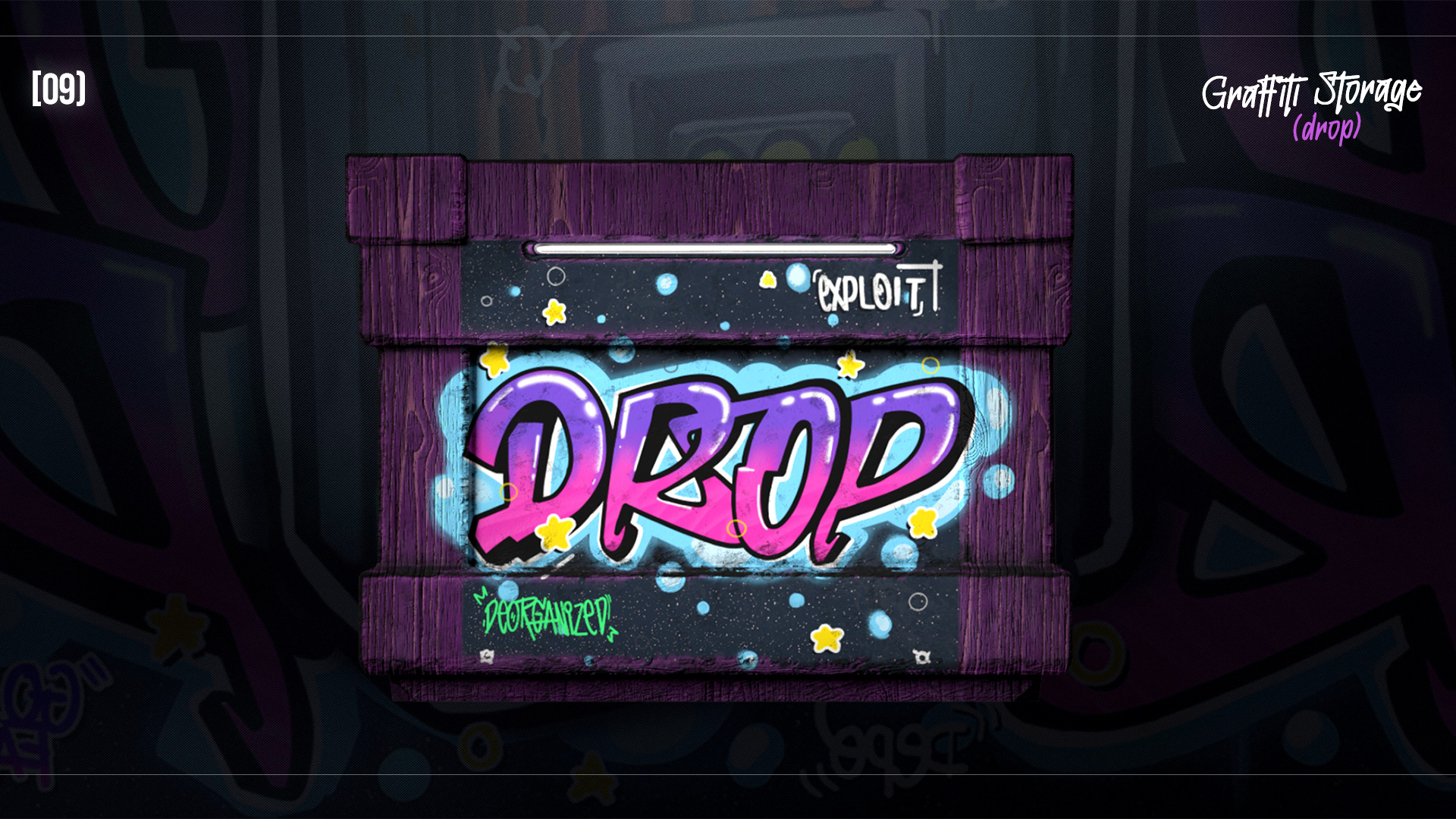 Graffiti Drop Storage