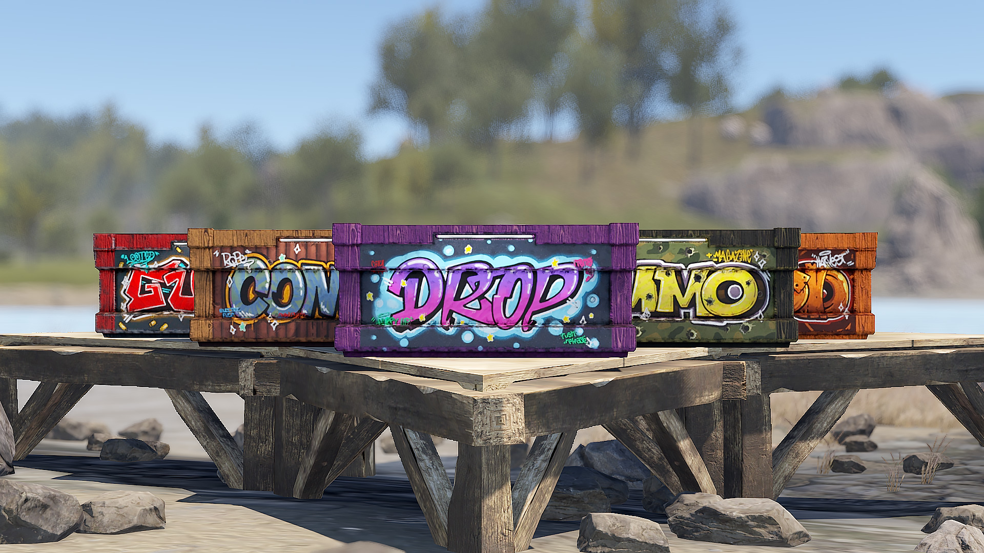 Graffiti Drop Storage