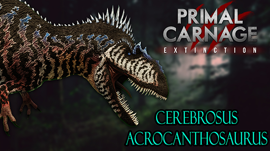 Cerebrosus Acrocanthosaurus [Skin+Mutation]