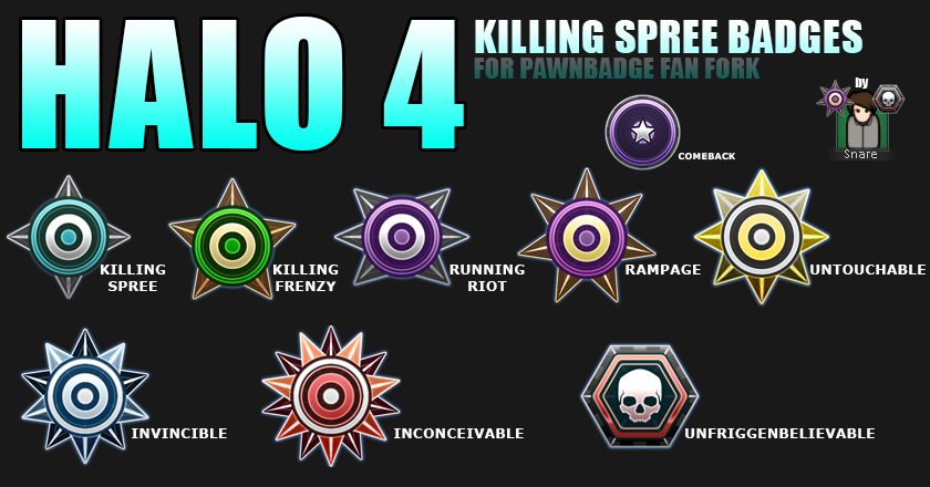 Pawn Badge - Halo 4 killstreaks