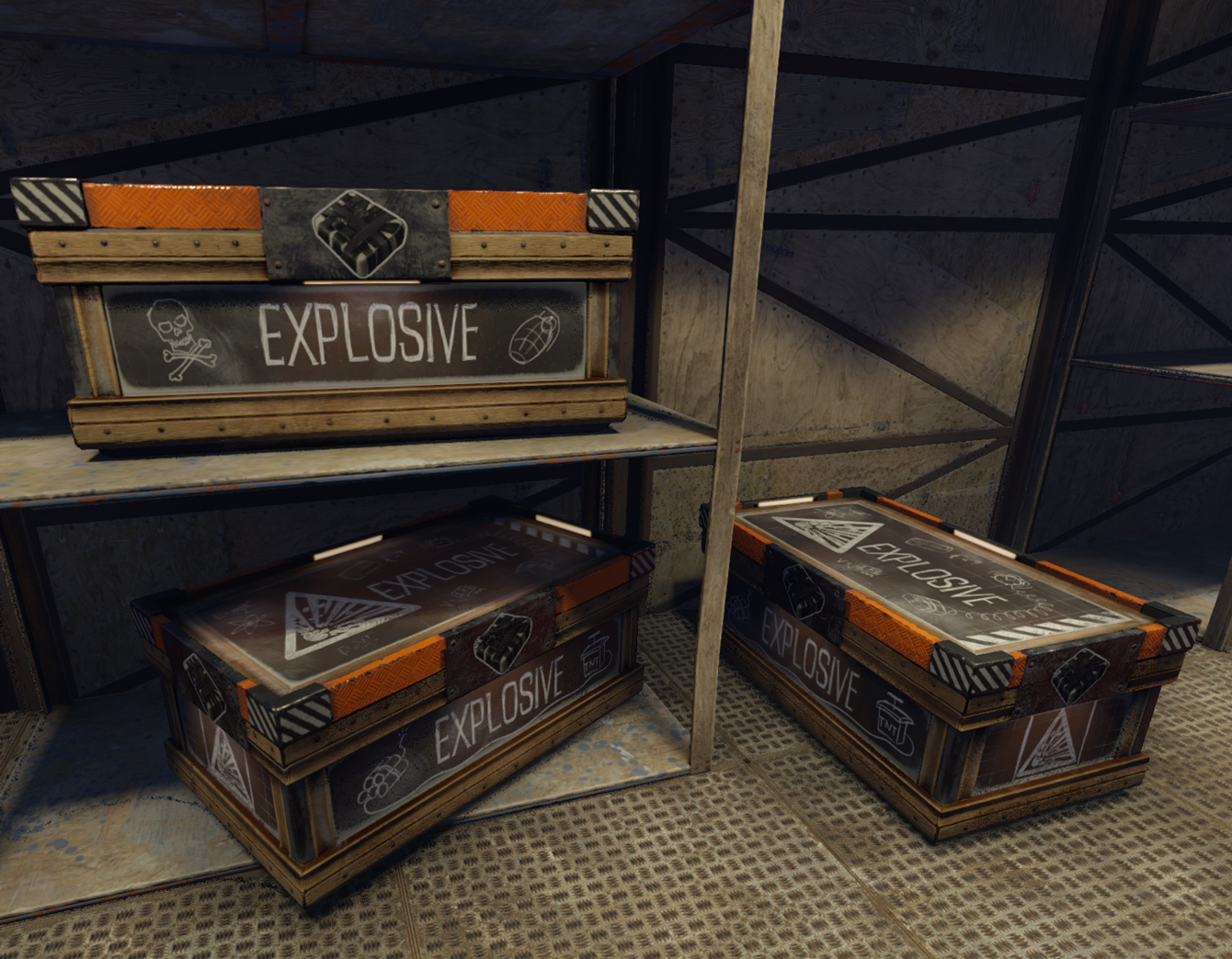 Scientific Explosive Storage
