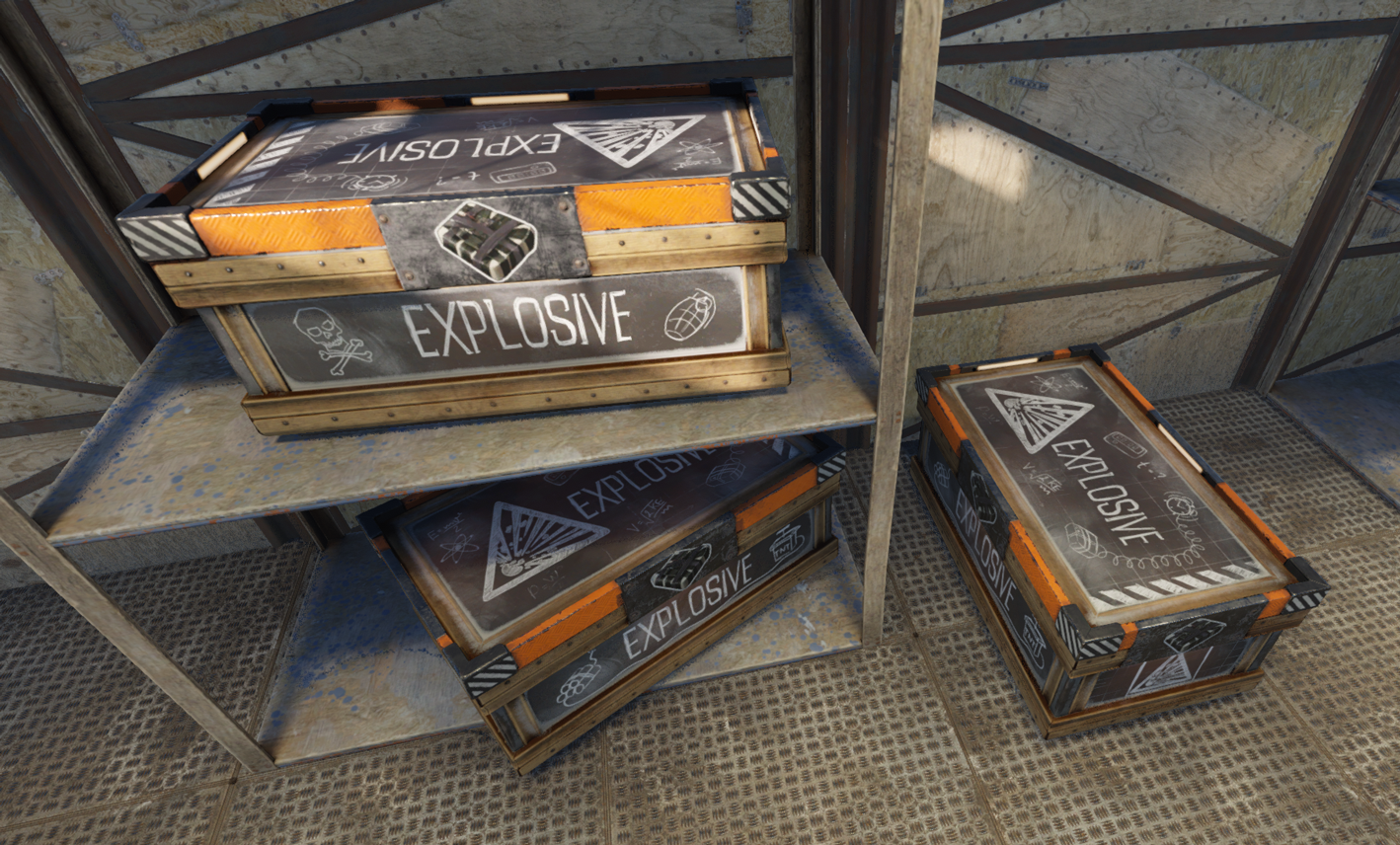 Scientific Explosive Storage