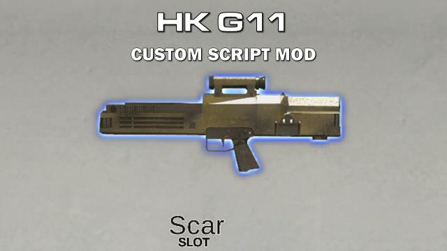 HK G11 - Custom Script Mod (Combat Rifle)