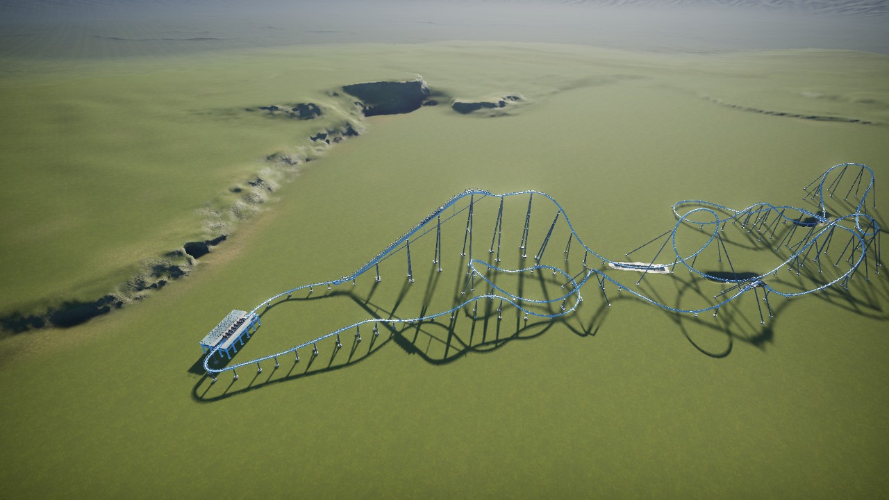 coaster pour le parc communautaire