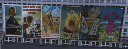 Polish propaganda poster FARM skins