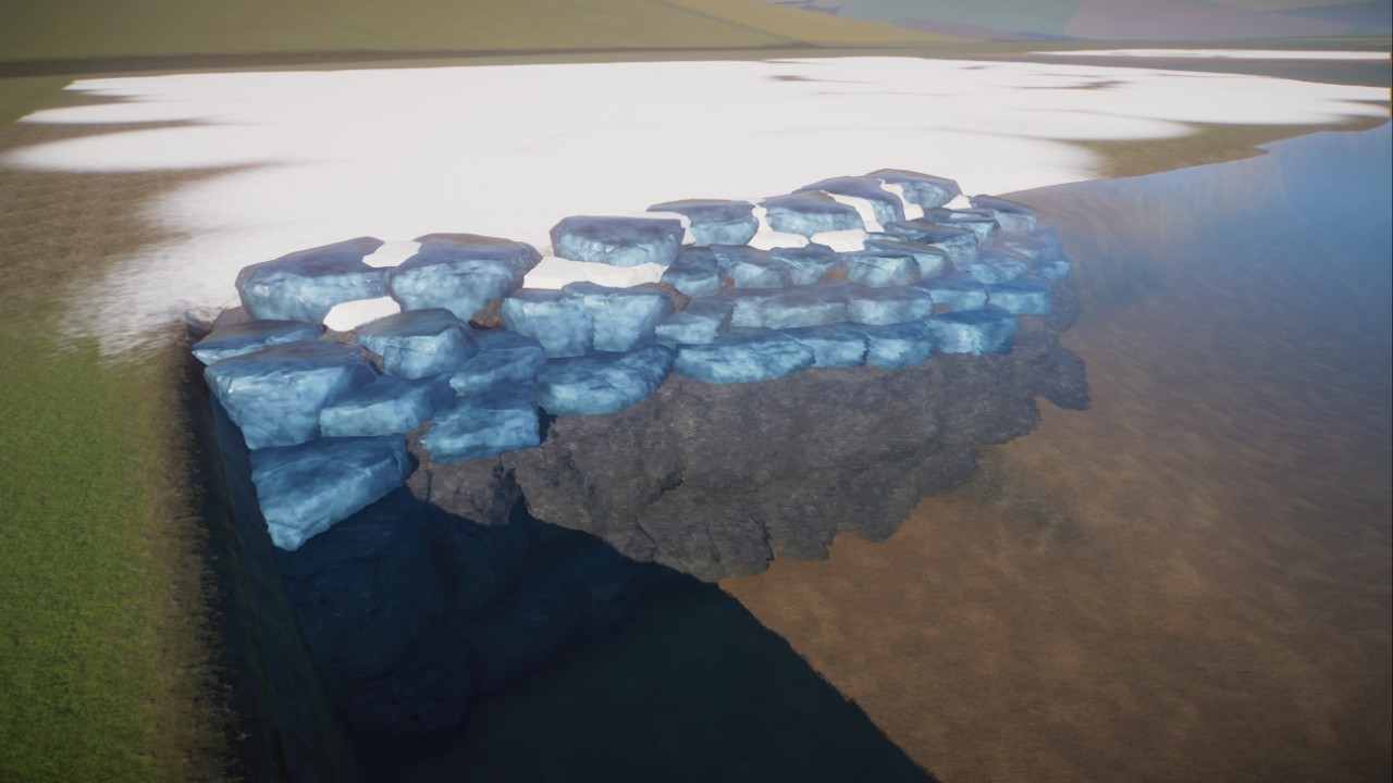 Tundra rock cluster I