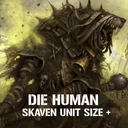 DIE HUMAN - Skaven Unitsize +