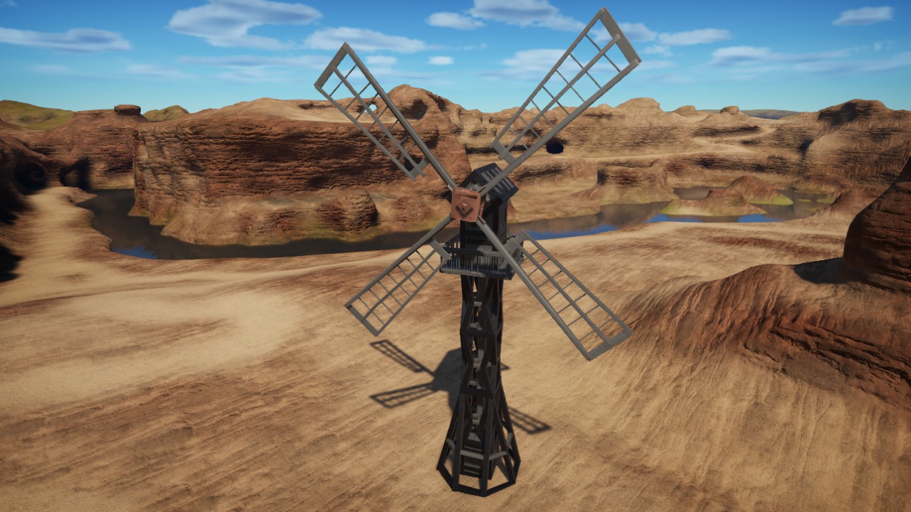 Industrial wind turbine /// Éolienne industrielle