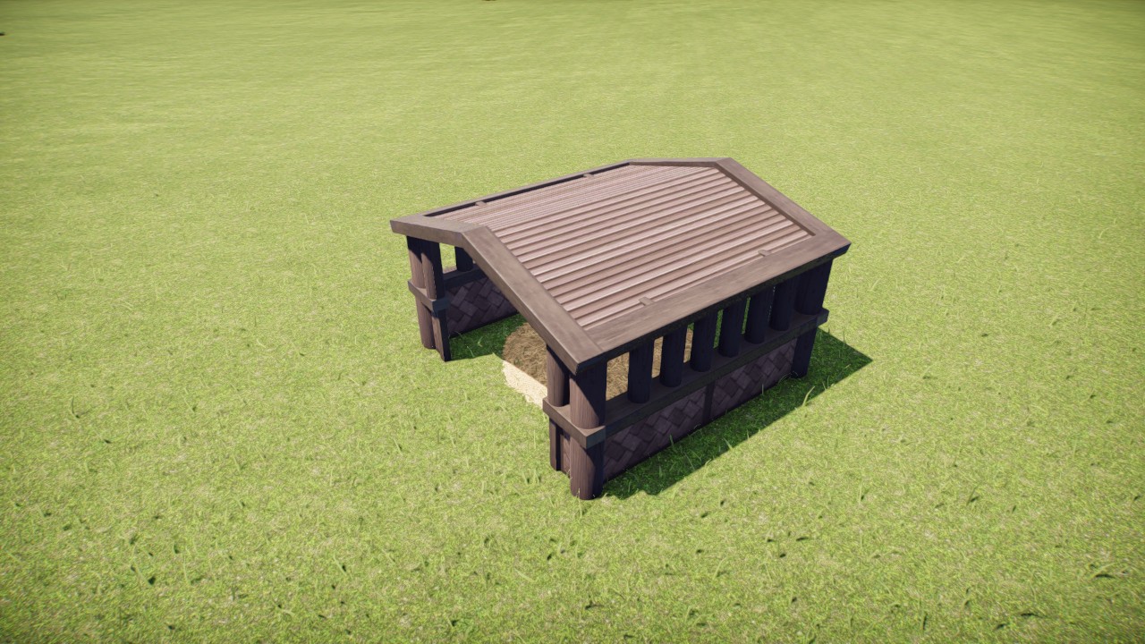 Small Wooden Animal Shelter