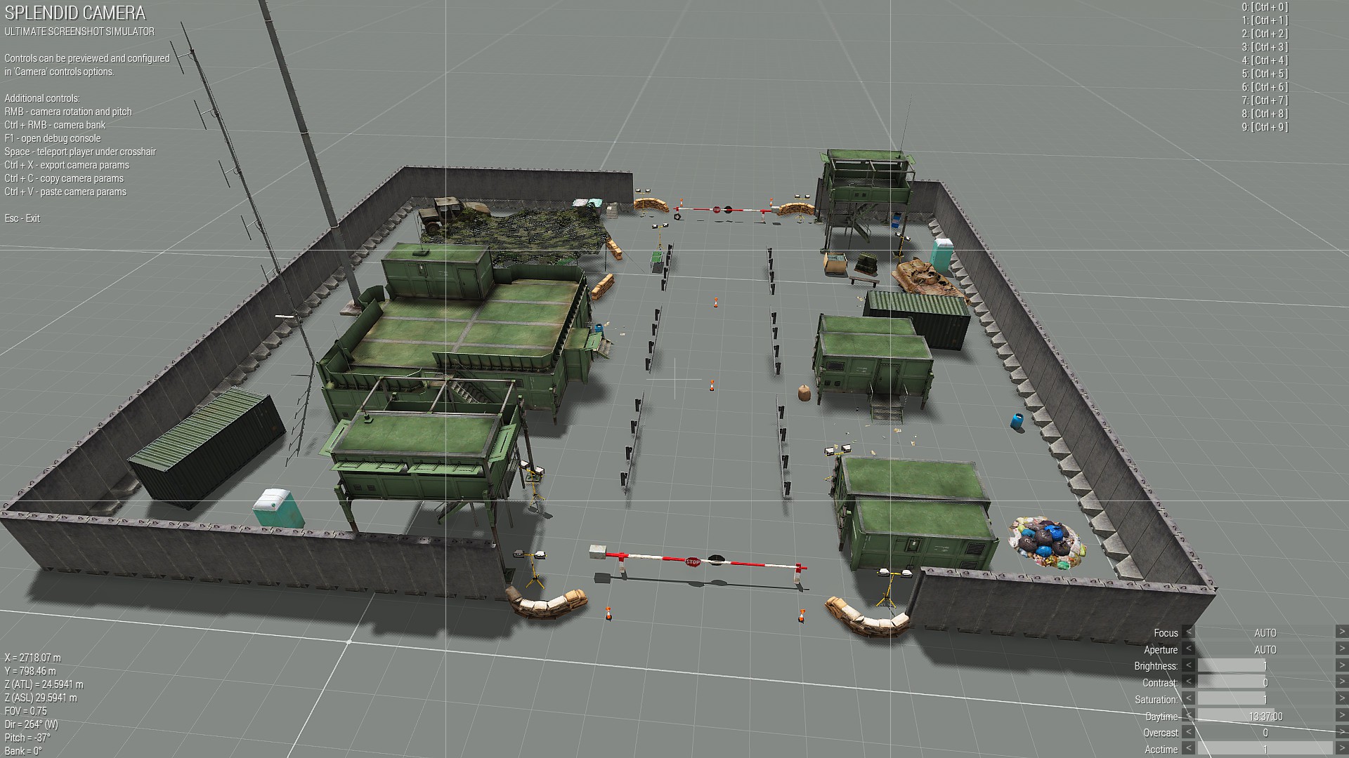 Heavy roadblock very realistic US