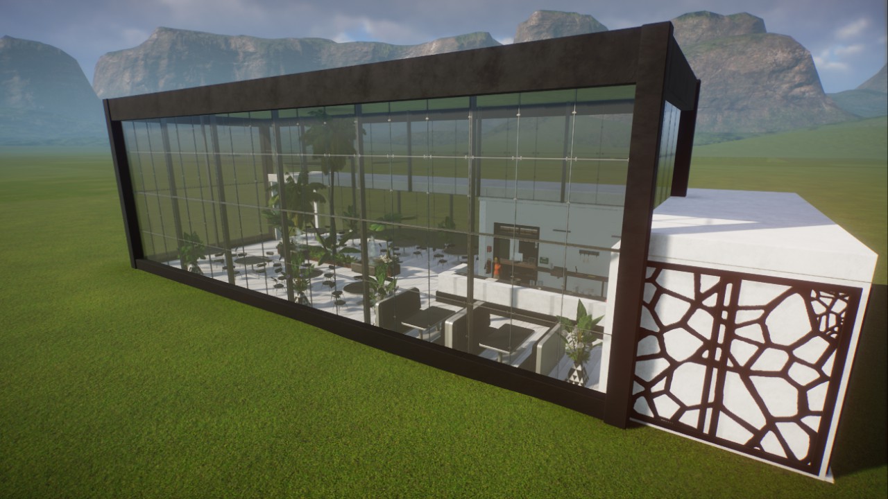 Modern restaurant