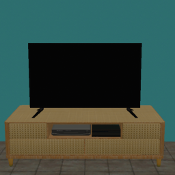 Rattan TV Stand