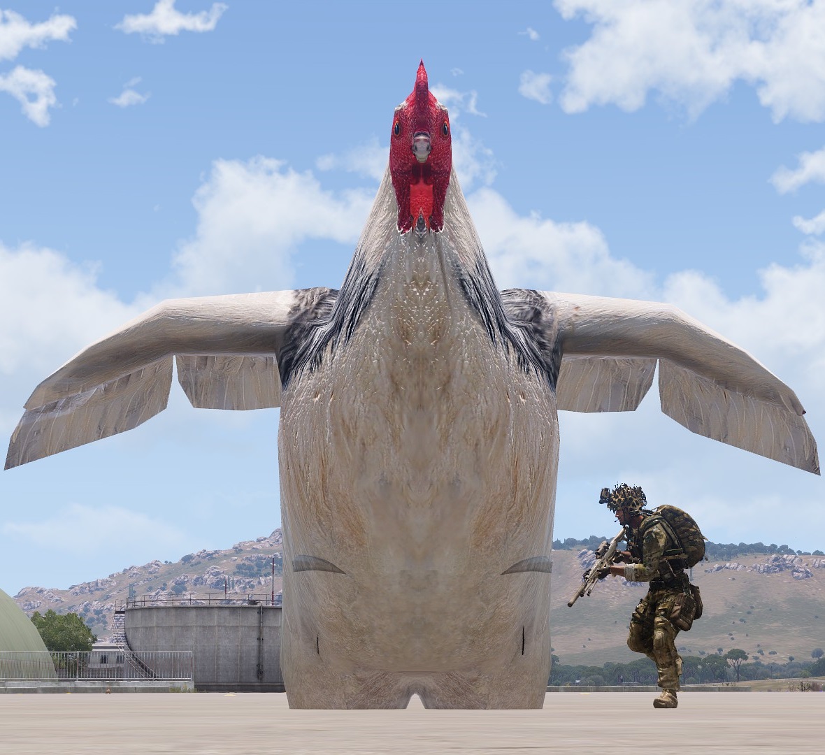 Monolithic Drivable Chicken Device (Vanilla).