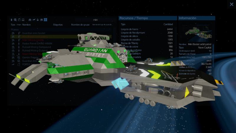 Mini Bastet orbit patrol