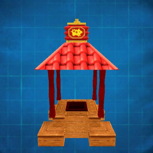 Golden Keepa temple statue