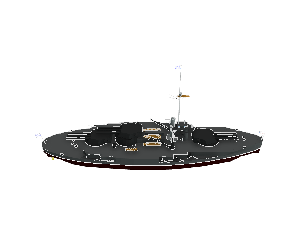 Russian Coastal Battleship