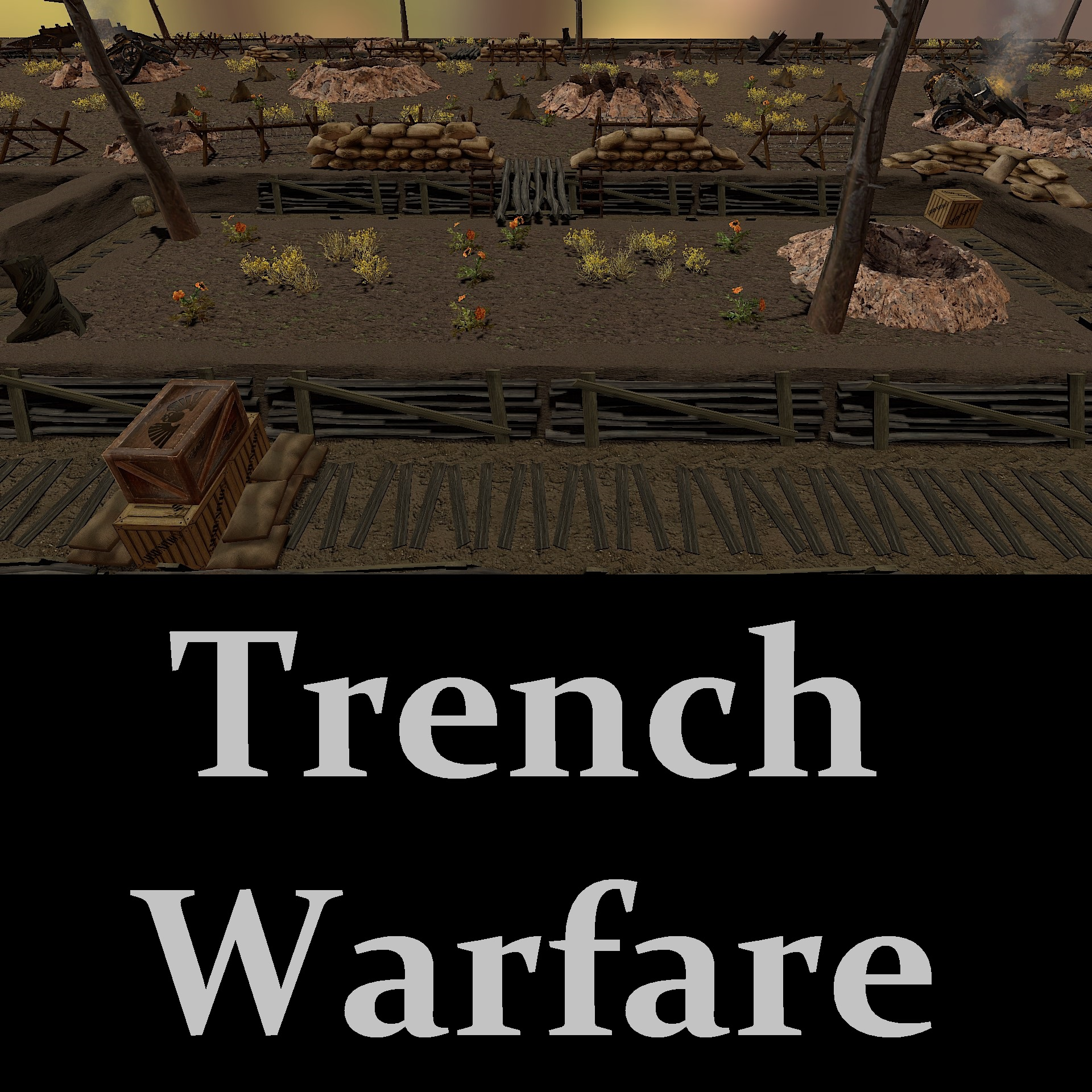 FTC 40k 9th Edition Onslaught Map: Trench Warfare