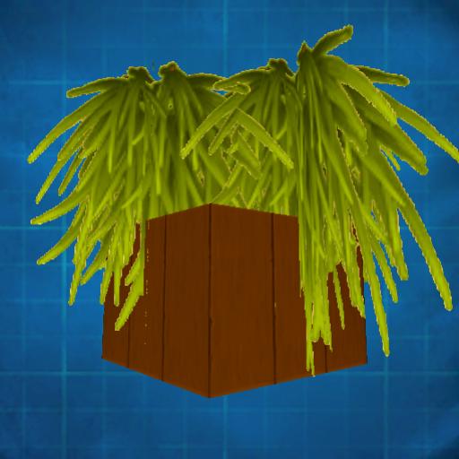 Diagonal planter