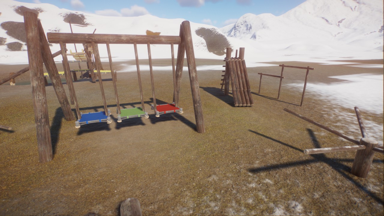 Hiring Freeze Climbable Playground