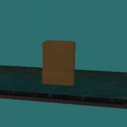 Brown Paper Bag Standing