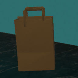 Brown paper Bag with Handle