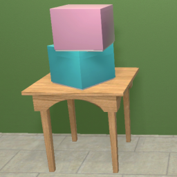 Pastel Pink Paper Box