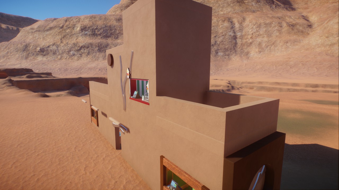 Desert Plaster 5x1 Shops