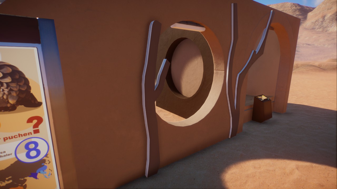 Desert Plaster Single Exhibit
