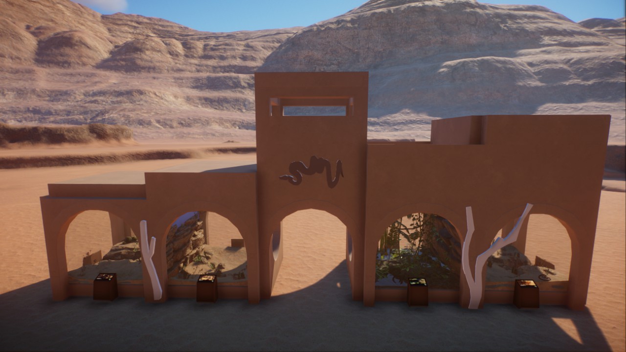 Desert Plaster Snake House