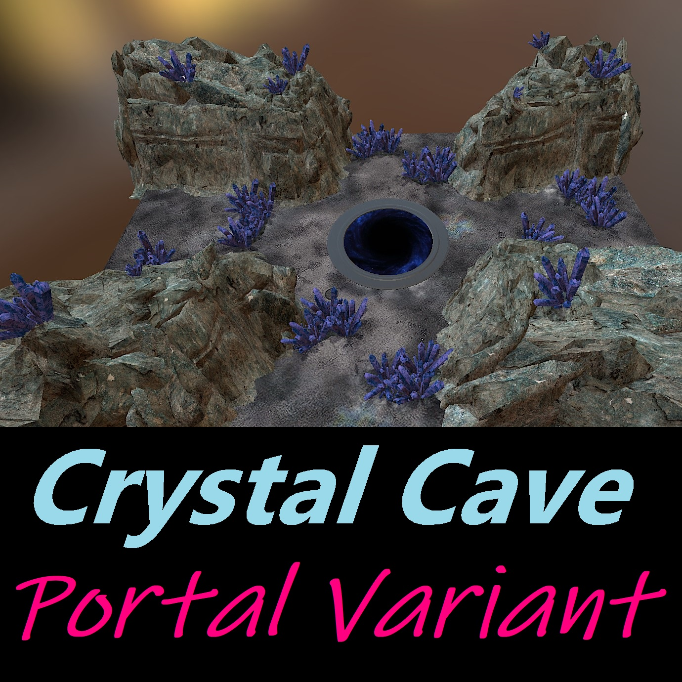 FTC 40k 9th Edition Combat Patrol/Incursion Map: Crystal Cave Portal Variant
