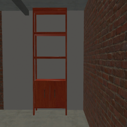 Home Shelves Wooden-Cherry Wood