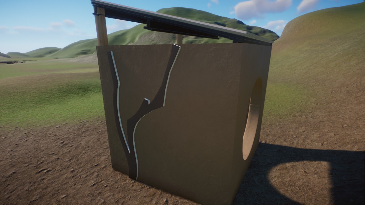 Desert Plaster Mini Shelter