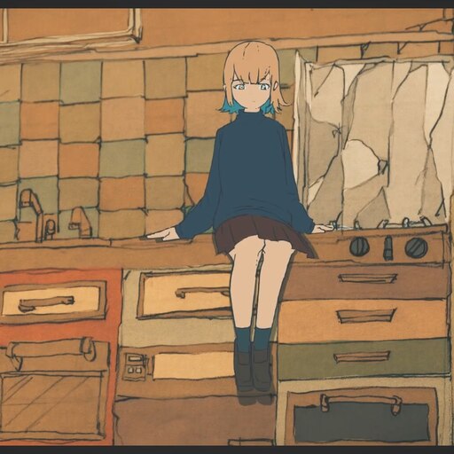 Steam Workshop::ずっと真夜中でいいのに。『秒針を噛む』MV