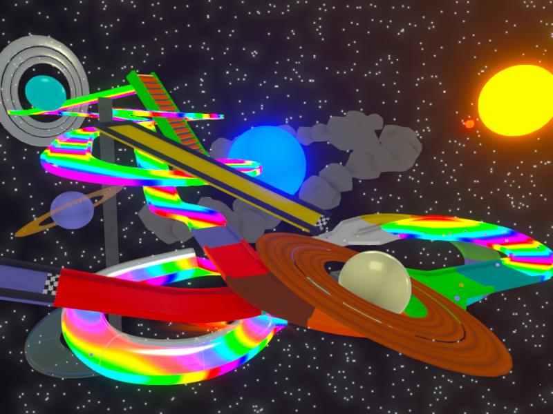 Inter-galactic Speedway!