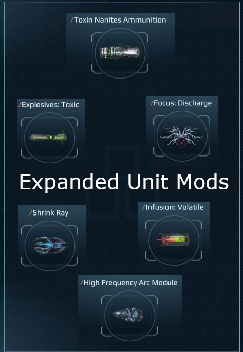 Expanded Unit Mods