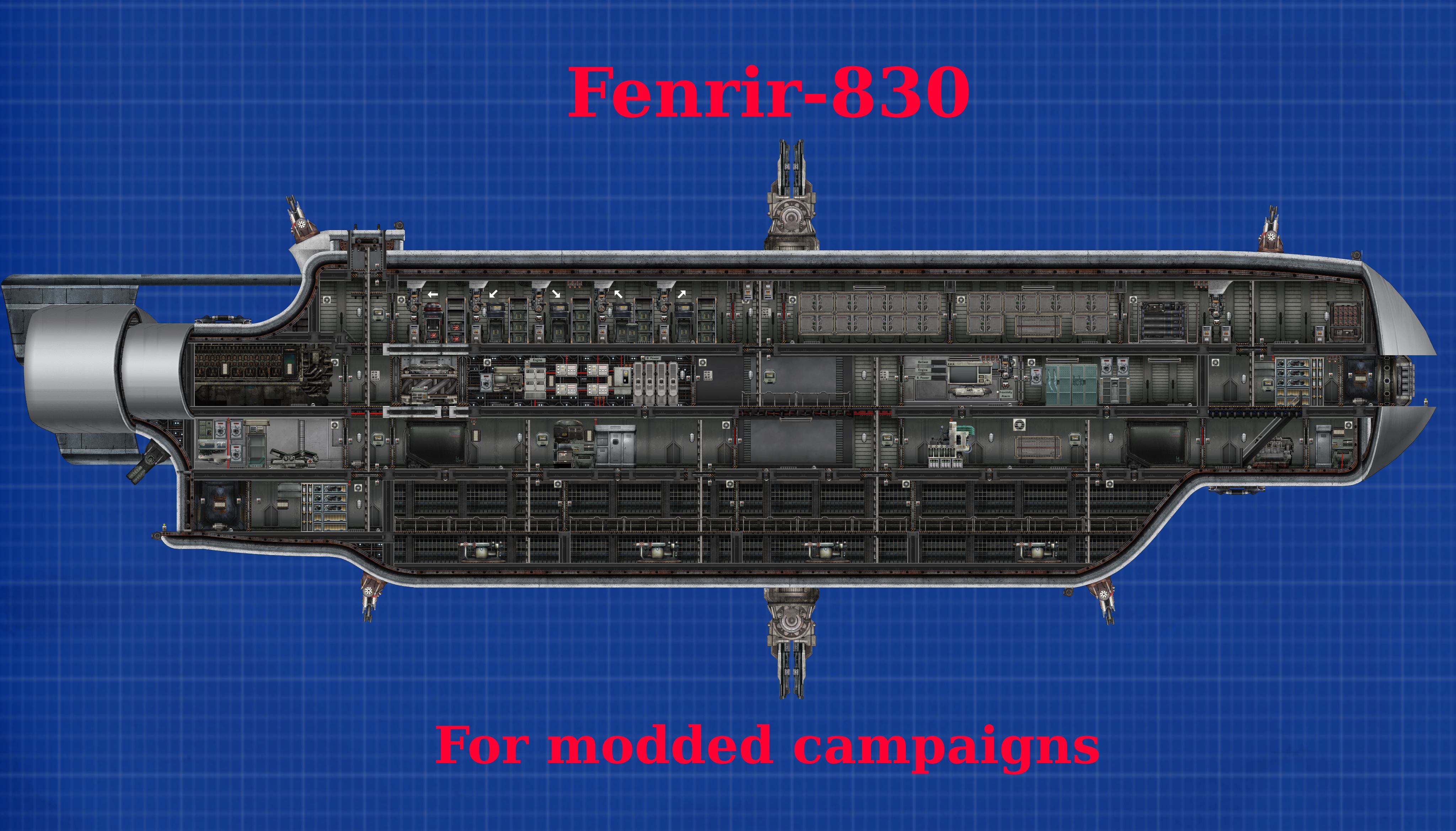 Fenrir-830 [EK] – Barotrauma Mod