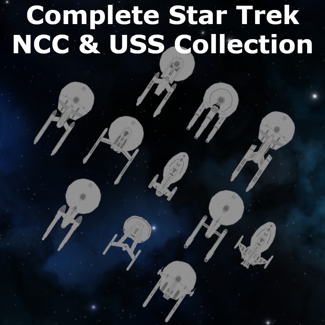 Complete Star Trek NCC & USS Collection