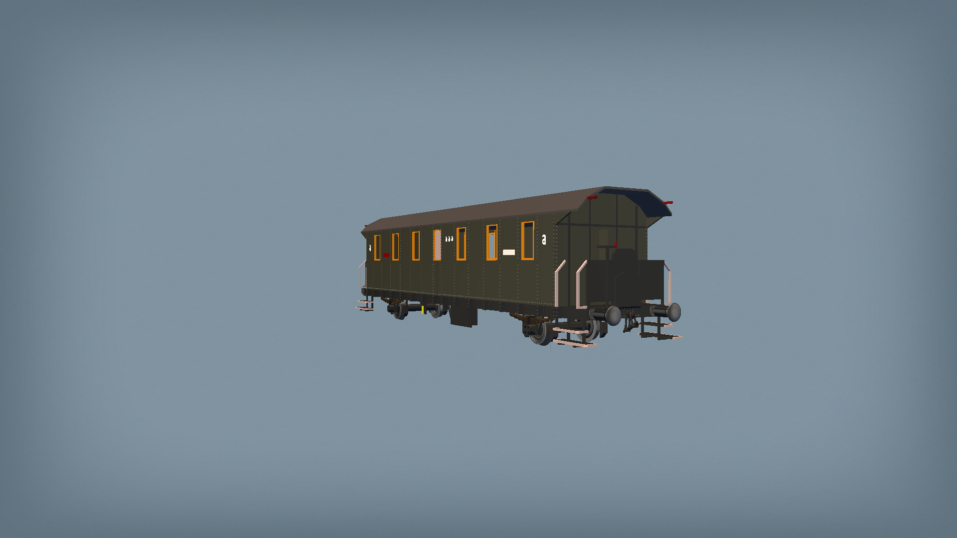 Wagon pasażerski 2 osiowy v2 5u