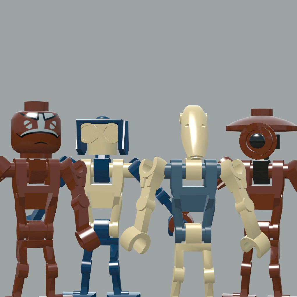Brick Battle Droids [Playermodel + Ragdoll]
