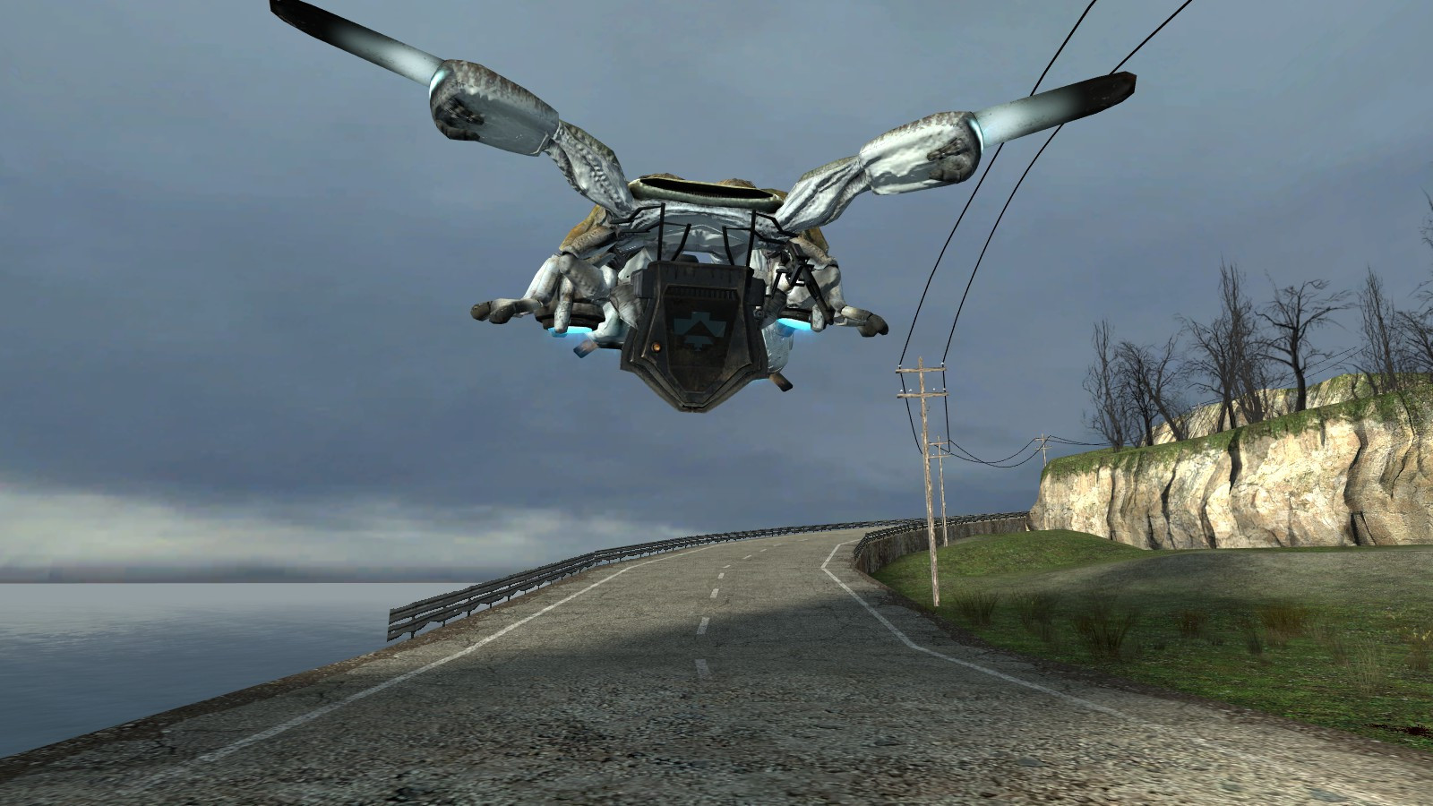 Entropy: Zero 2 Combine Dropship Container for Gmod  [port]
