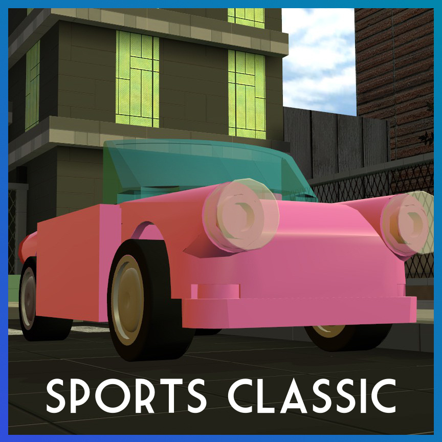 [Simfphy's] Sports Classic Toy Car [Vehicle]