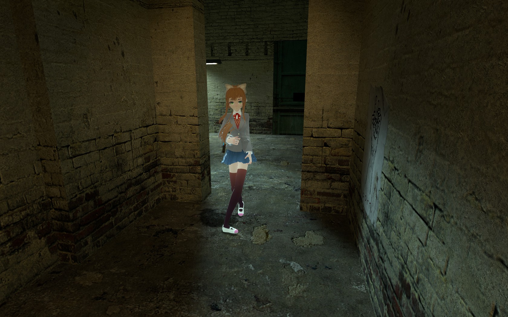 Monika replaces Alyx