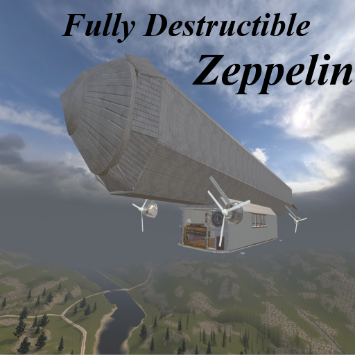 Fully Destructible Zeppelin