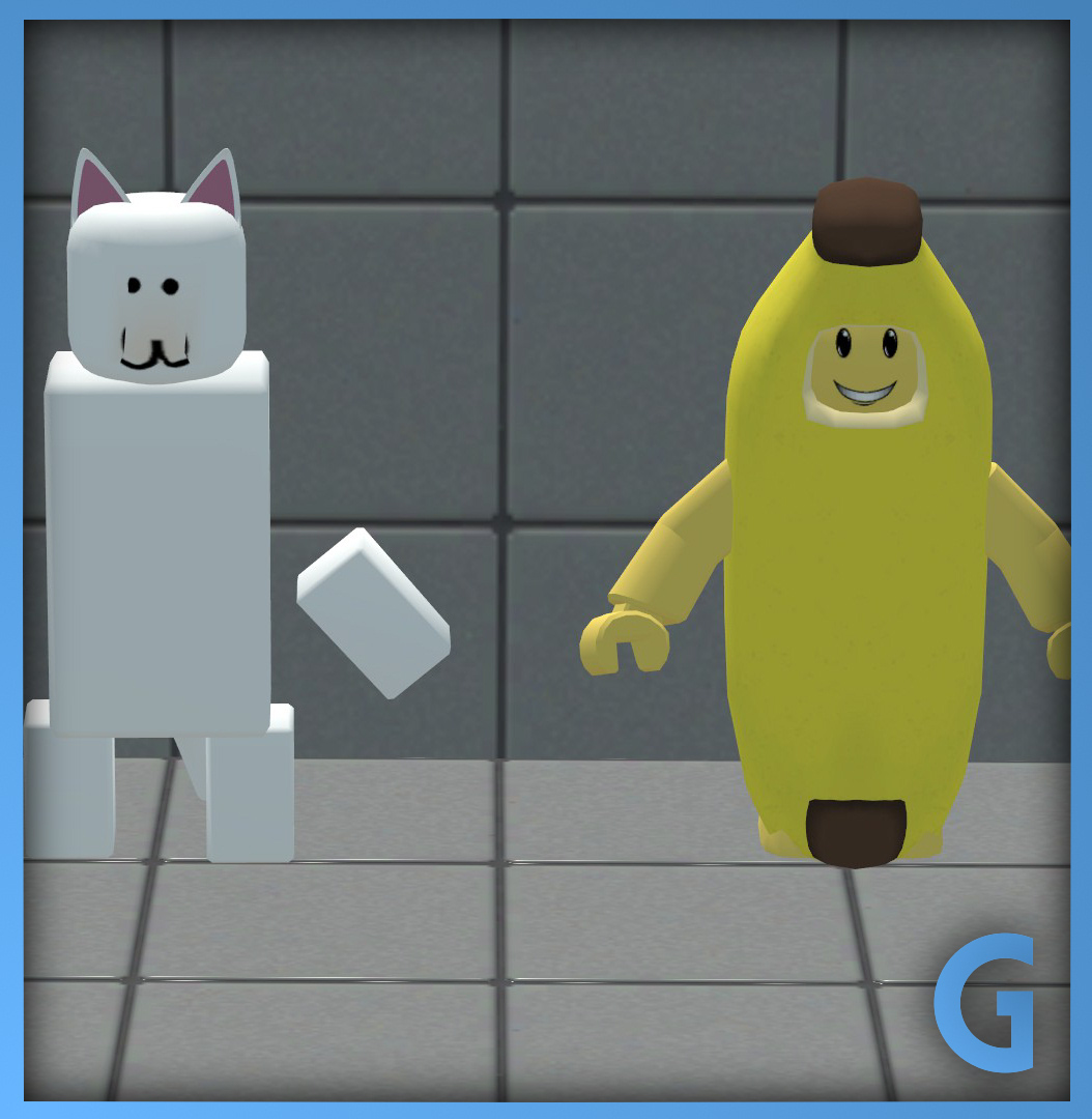 Kroz's Cat and Banana Bloke
