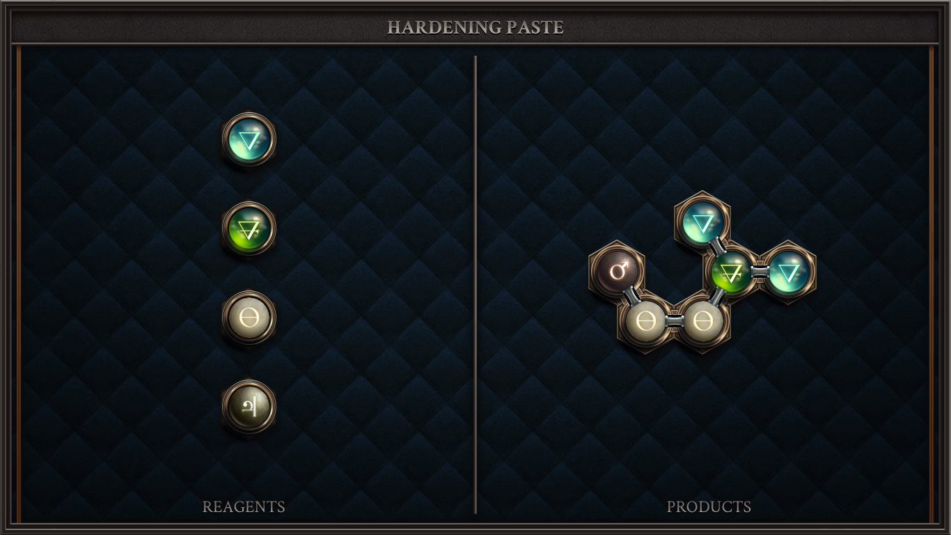 HARDENING PASTE