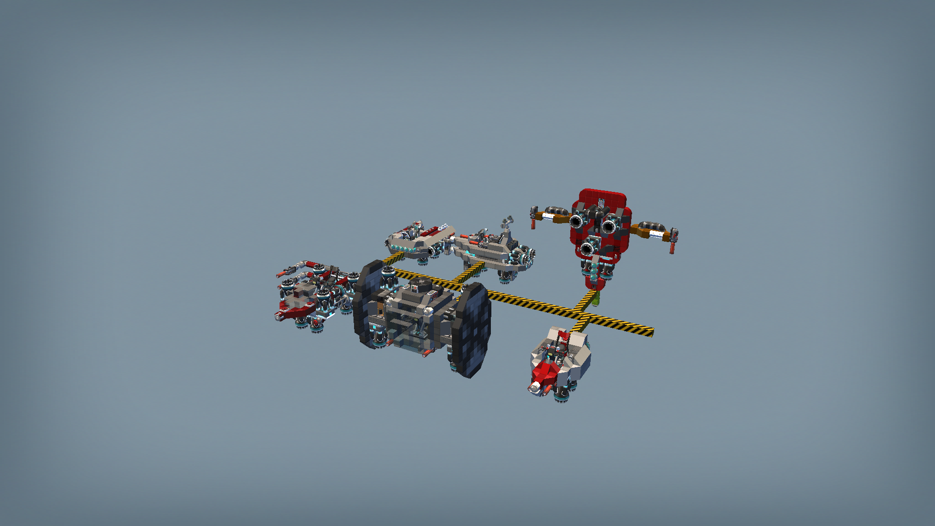 Mechanic Sized Star Wars Ships