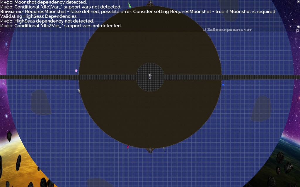 Central fly forts middle walls