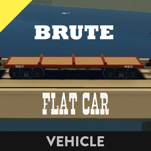 Brute flat car 1880