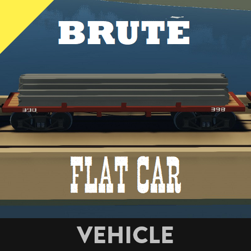 Brute flat car1880 lumber