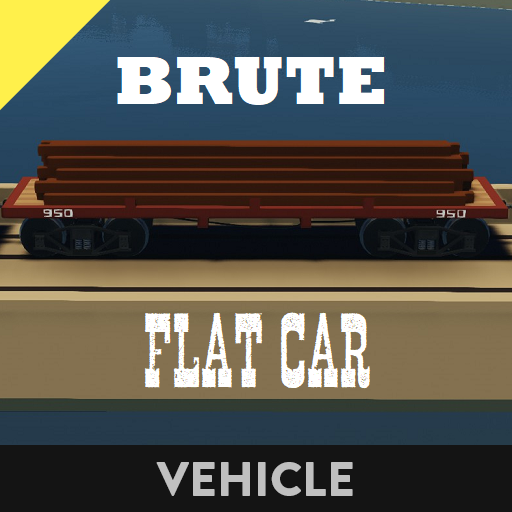 Brute flat car 1880 lumber